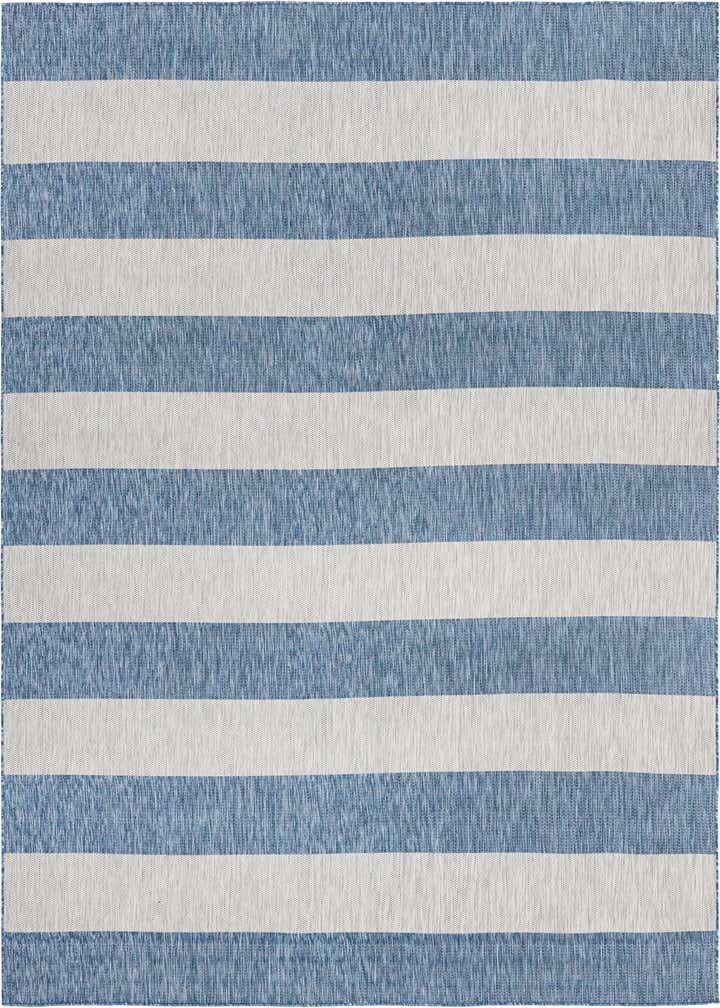 10' 8 x 10' 8 Easy-Clean Ribbon Indoor / Outdoor Square Rug