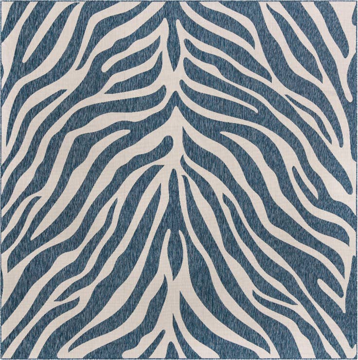Detail image of 10' x 10' Easy-Clean Safari Indoor / Outdoor Square Rug