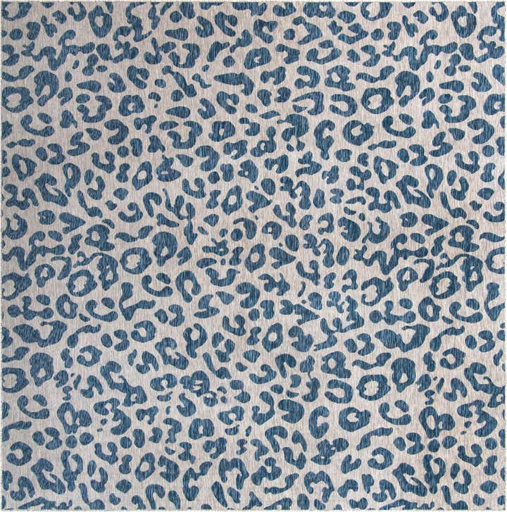 10' 8 x 10' 8 Easy-Clean Safari Indoor / Outdoor Square Rug
