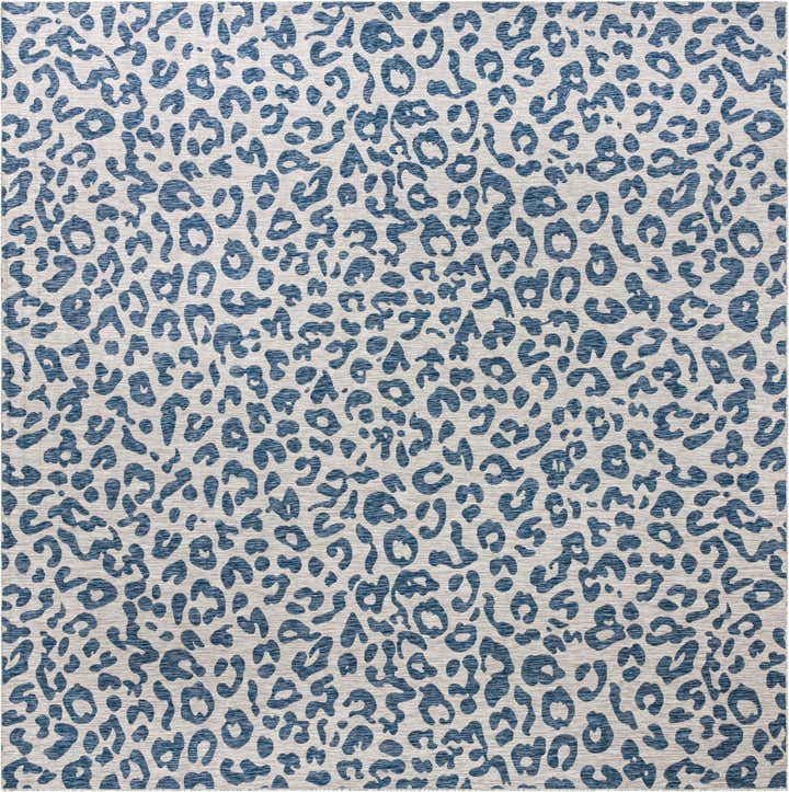 13' x 13' Easy-Clean Safari Indoor / Outdoor Square Rug