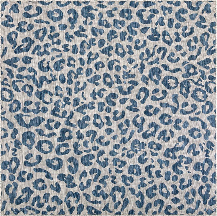 Detail image of 7' 10 x 7' 10 Easy-Clean Safari Indoor / Outdoor Square Rug