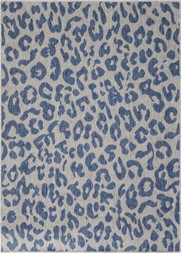 5' 3 x 5' 3 Easy-Clean Safari Indoor / Outdoor Square Rug