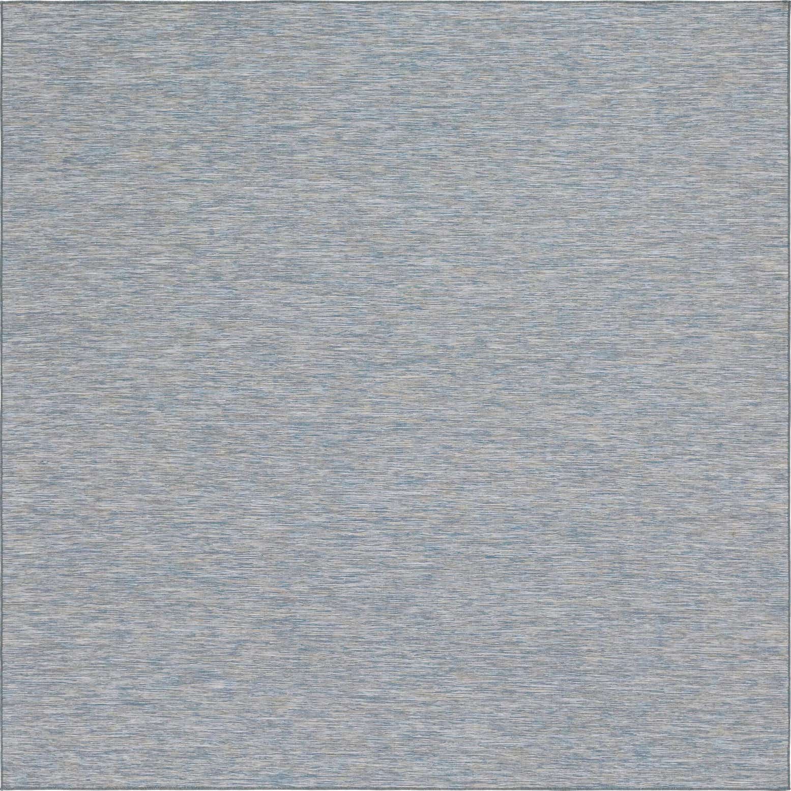 10' 2 x 10' 3 Easy-Clean Solid Indoor / Outdoor Square Rug