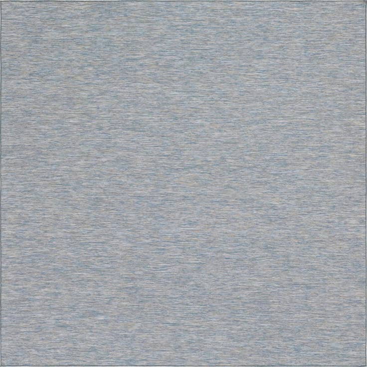 Detail image of 10' 2 x 10' 3 Easy-Clean Solid Indoor / Outdoor Square Rug