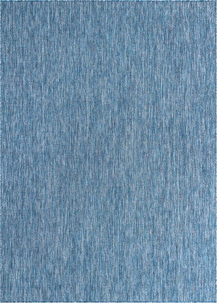 7' 10 x 7' 10 Easy-Clean Solid Indoor / Outdoor Square Rug