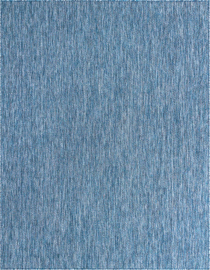 Detail image of 7' 10 x 7' 10 Easy-Clean Solid Indoor / Outdoor Square Rug