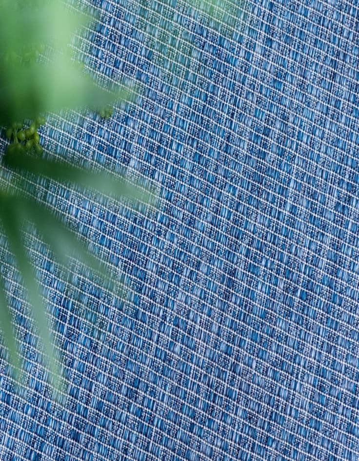 Detail image of 10' x 10'  Washable Solid Indoor / Outdoor Square Rug