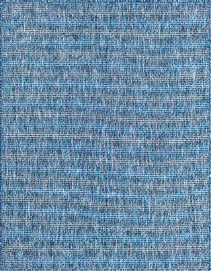 Detail image of 5' 3 x 5' 3 Easy-Clean Solid Indoor / Outdoor Square Rug