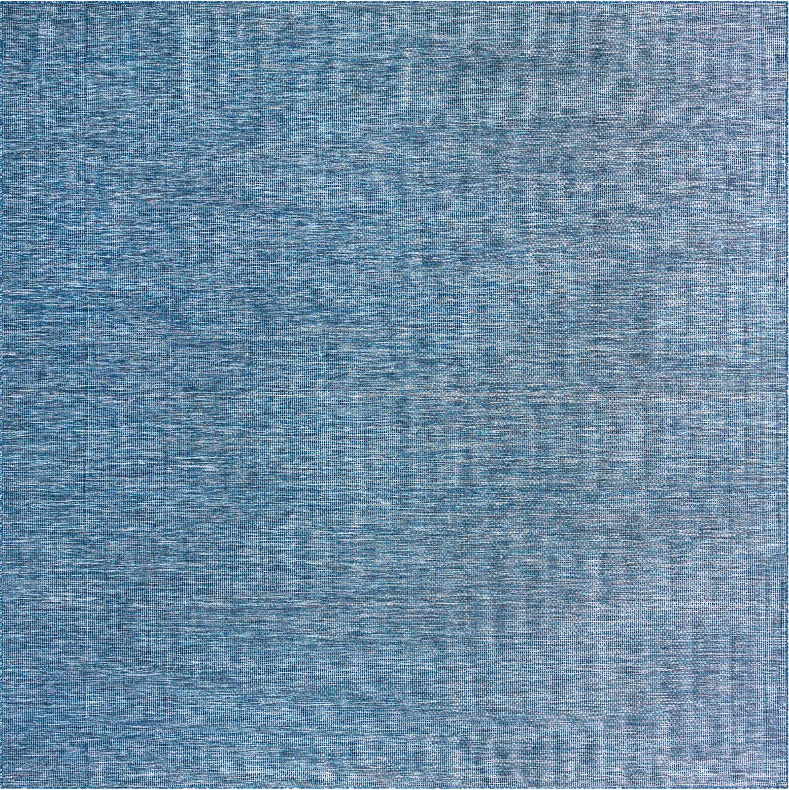 13' x 13' Easy-Clean Solid Indoor / Outdoor Square Rug