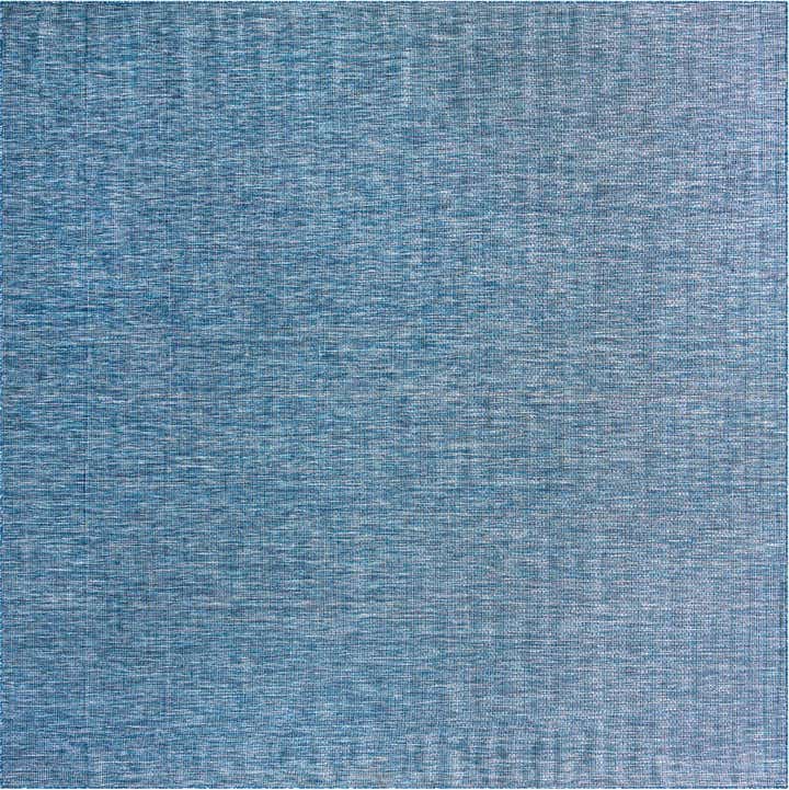 13' x 13' Easy-Clean Solid Indoor / Outdoor Square Rug