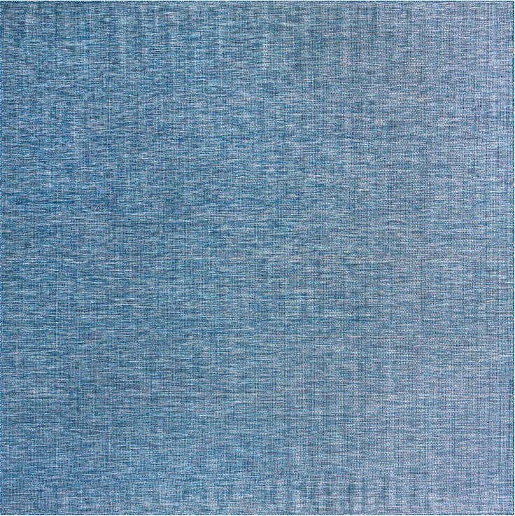 Detail image of 13' x 13' Easy-Clean Solid Indoor / Outdoor Square Rug