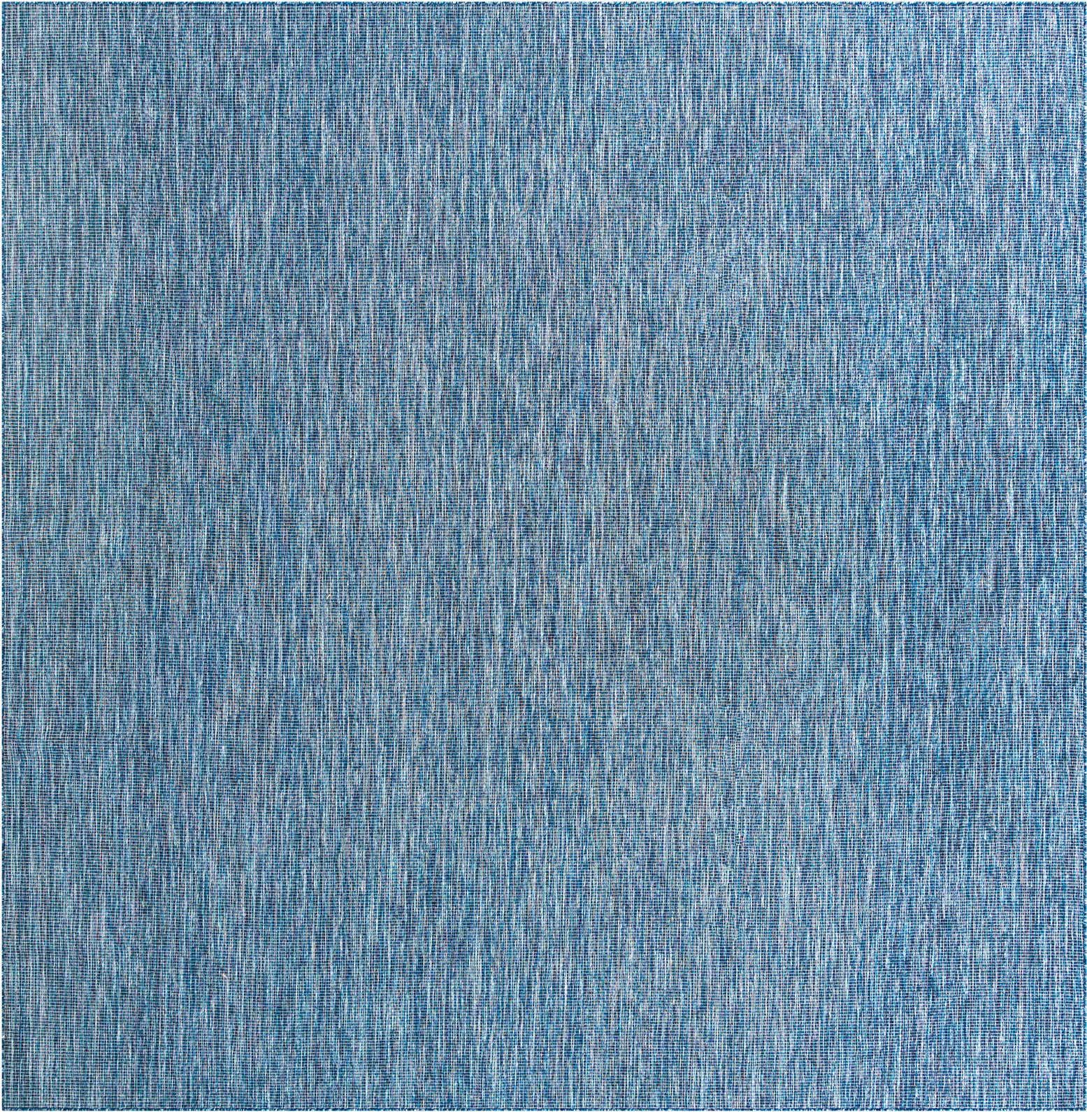 12' x 12' Easy-Clean Solid Indoor / Outdoor Square Rug