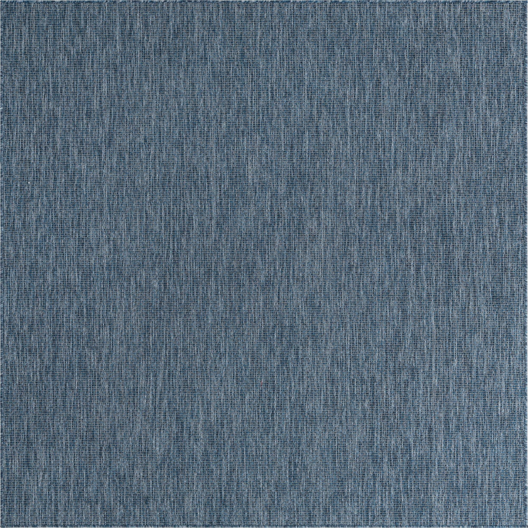 240cm x 240cm  Washable Solid Indoor / Outdoor Square Rug