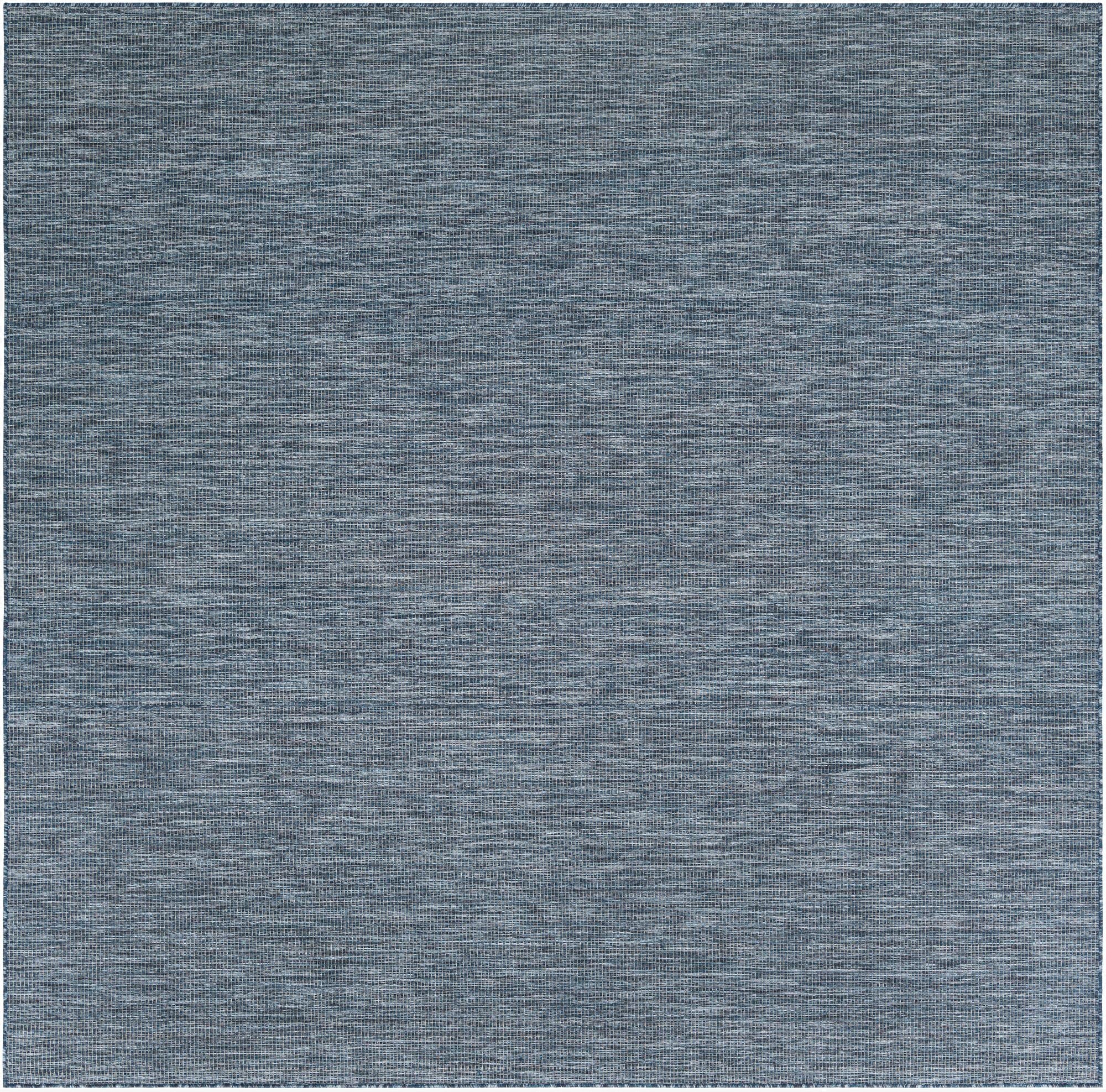 10' x 10'  Washable Solid Indoor / Outdoor Square Rug