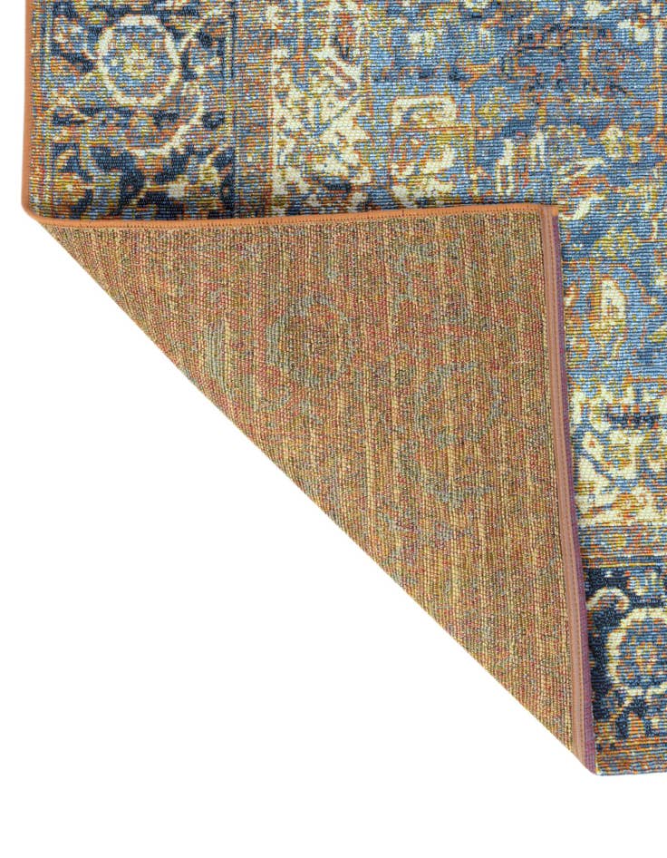 Detail image of 6' x 6' Easy-Clean Traditional Indoor / Outdoor Square Rug