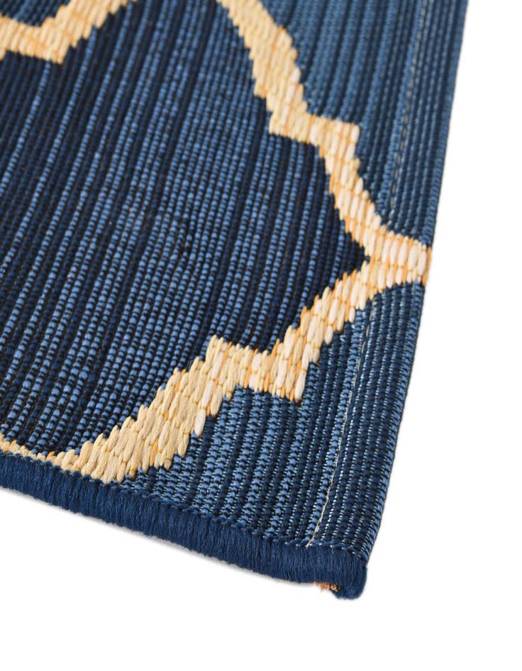 Detail image of 6' x 6'  Washable Trellis Indoor / Outdoor Square Rug