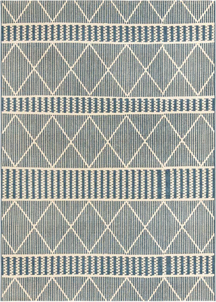 6' x 6' Easy-Clean Trellis Indoor / Outdoor Square Rug