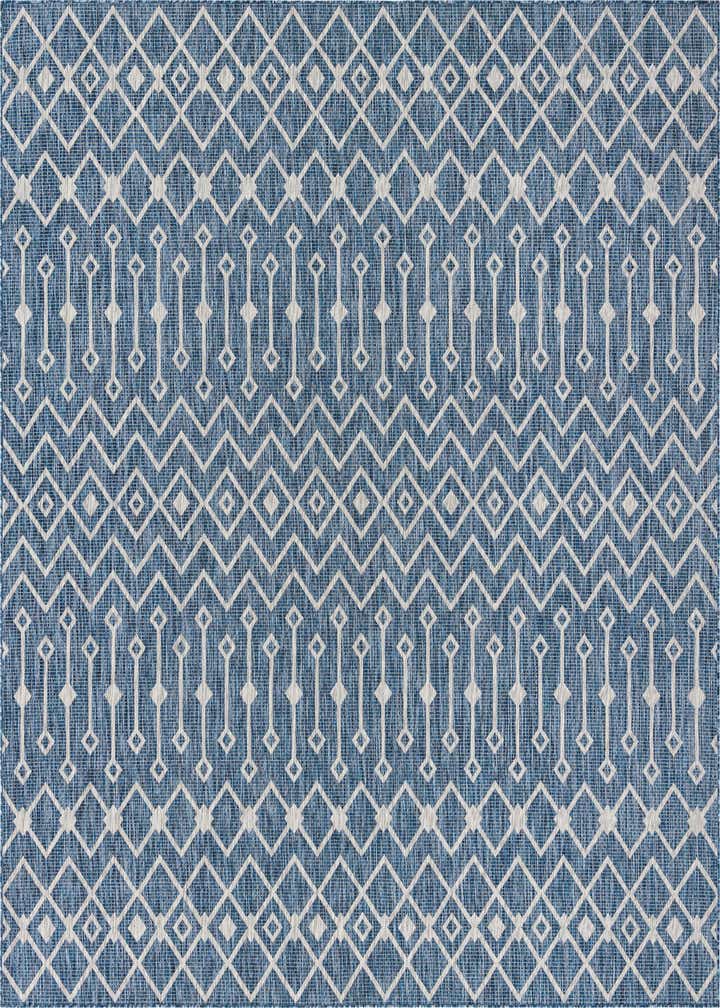 10' x 10' Easy-Clean Trellis Indoor / Outdoor Square Rug