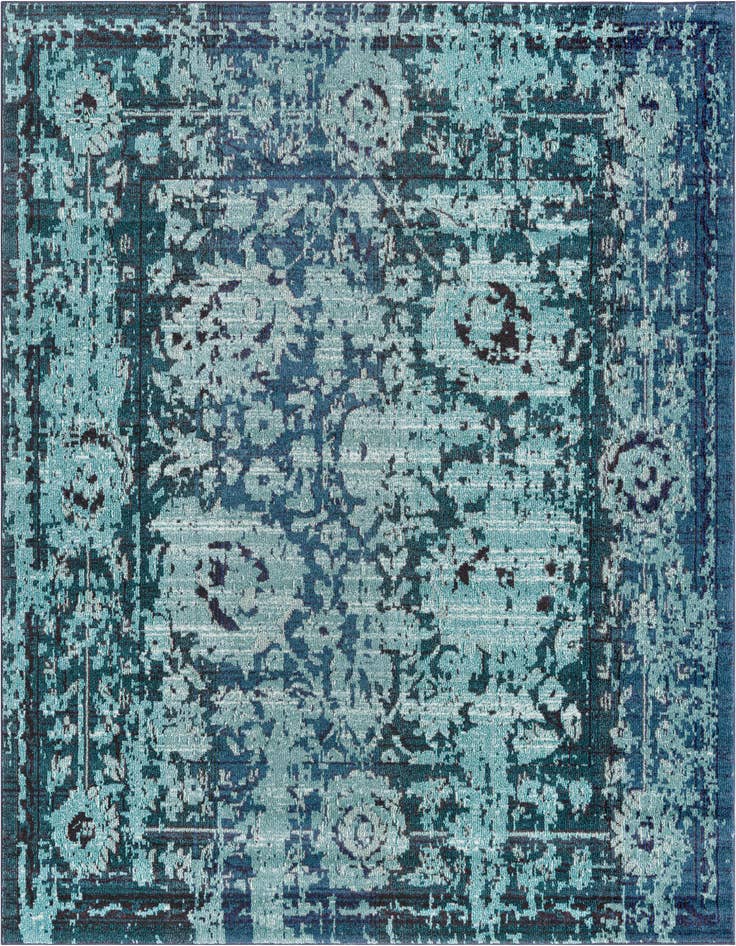 Detail image of 8' x 8' Washable Palazzo Square Rug
