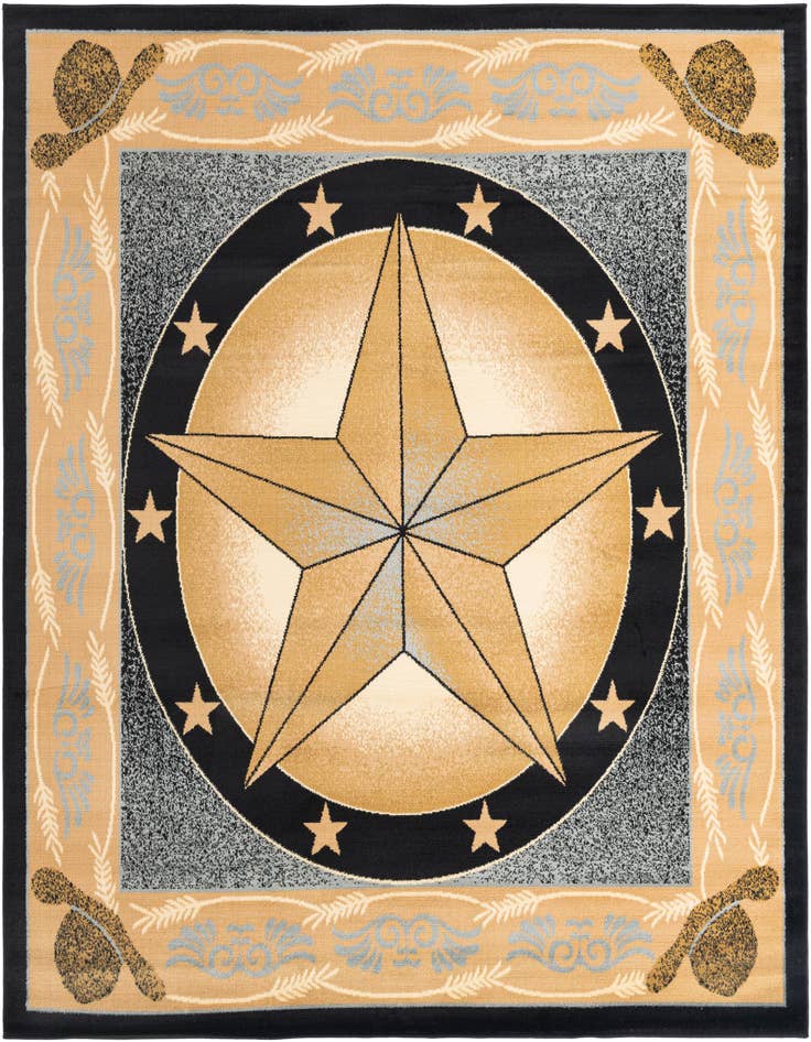 Detail image of 7' 10 x 7' 10 Pioneer Square Rug