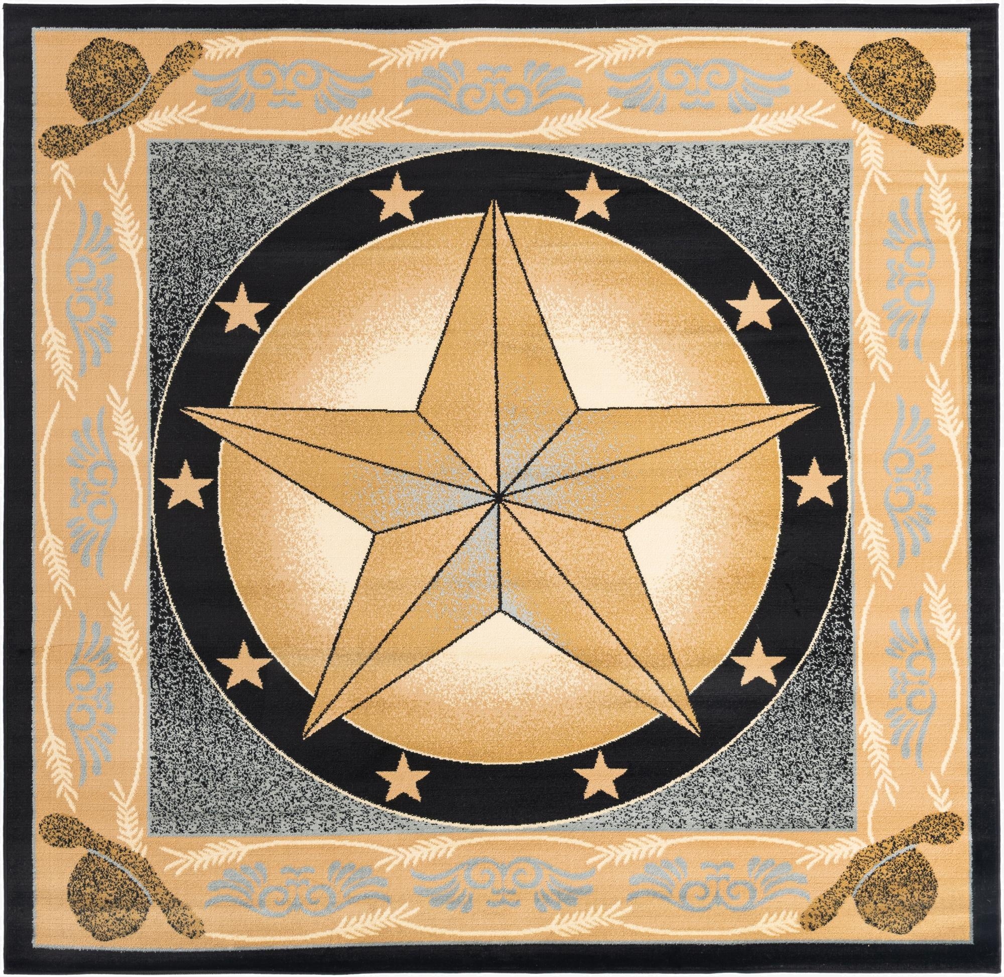 7' 10 x 7' 10 Pioneer Square Rug