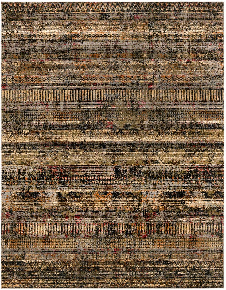 Detail image of 7' 10 x 7' 10 Saturn Square Rug