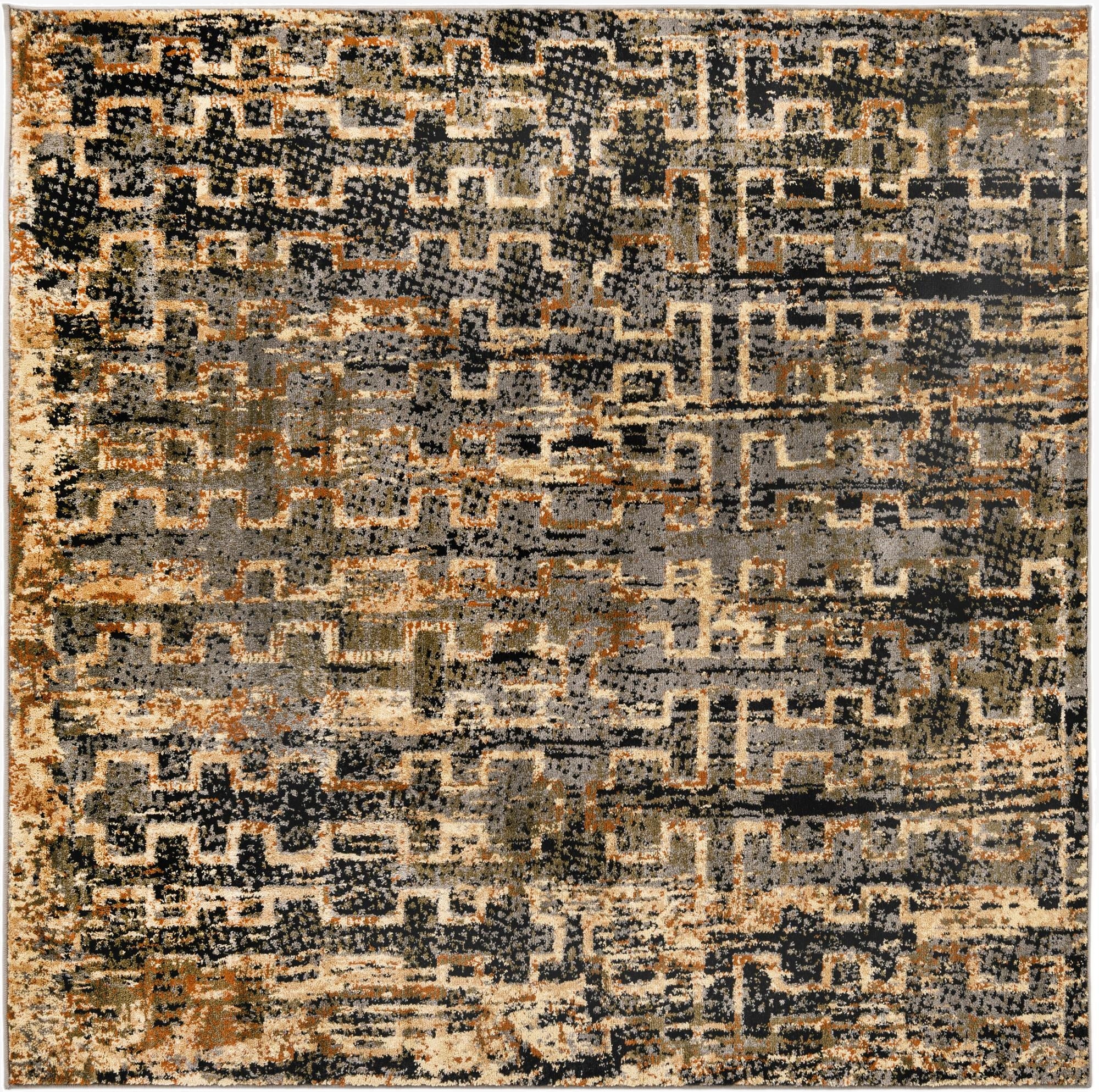 5' 3 x 5' 3 Saturn Square Rug