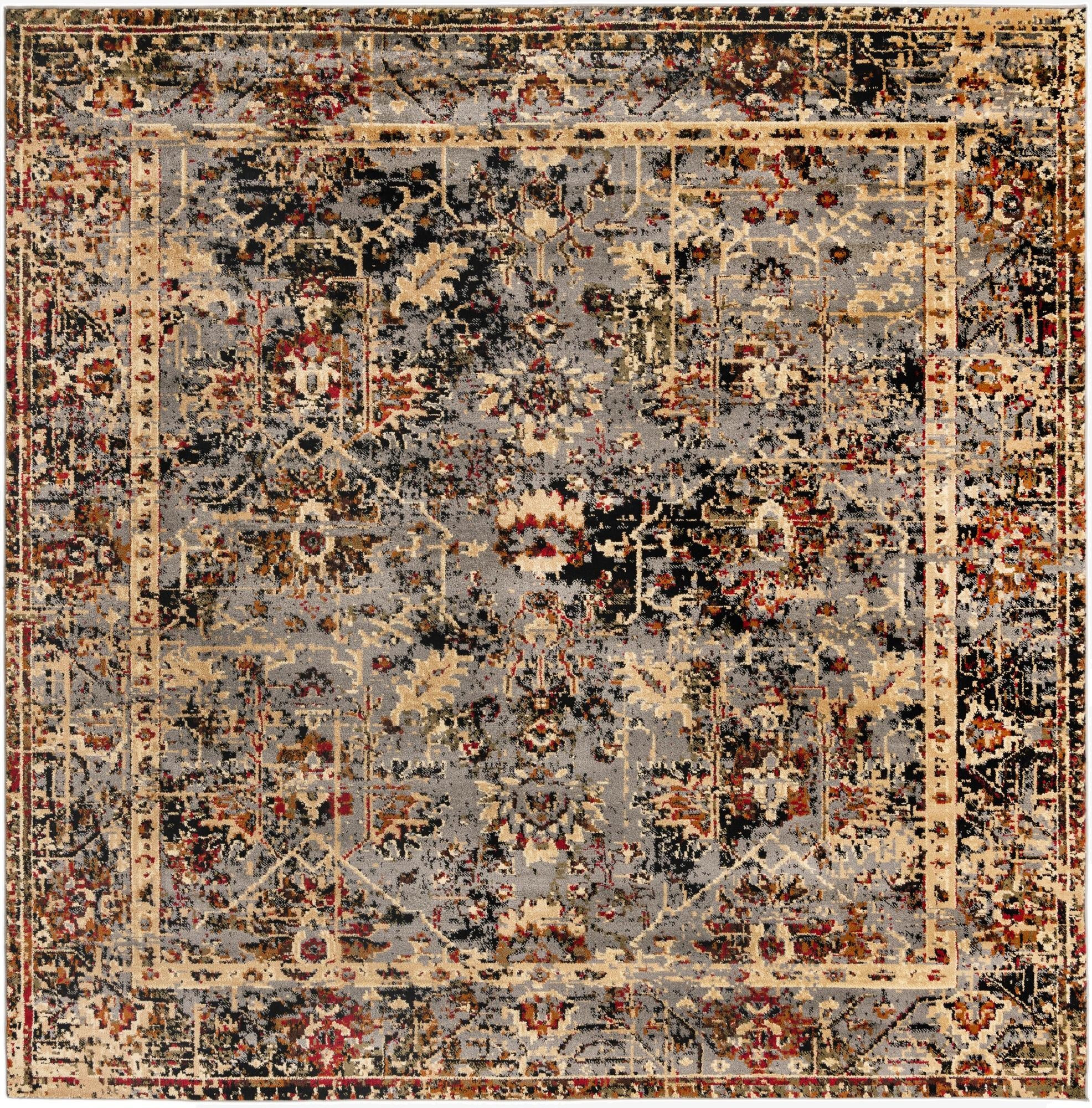 7' 10 x 7' 10 Saturn Square Rug