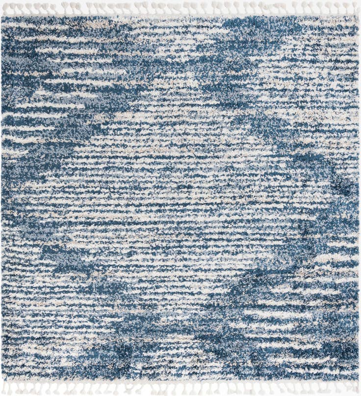 Detail image of 7' 10 x 7' 10 Serenity Shag Square Rug
