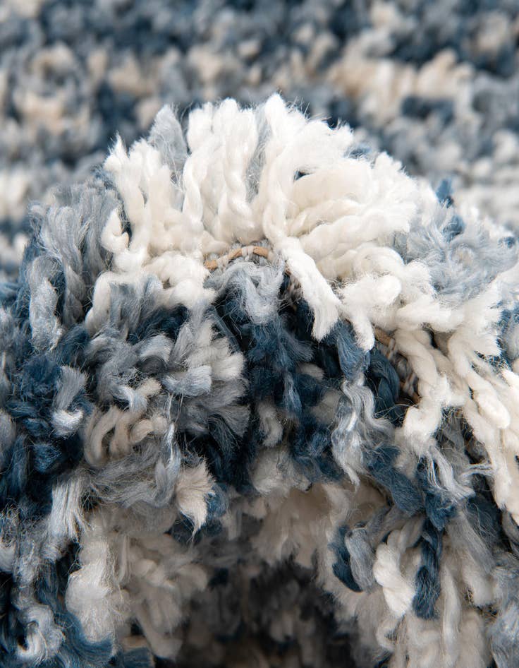 Detail image of 7' 10 x 7' 10 Serenity Shag Square Rug