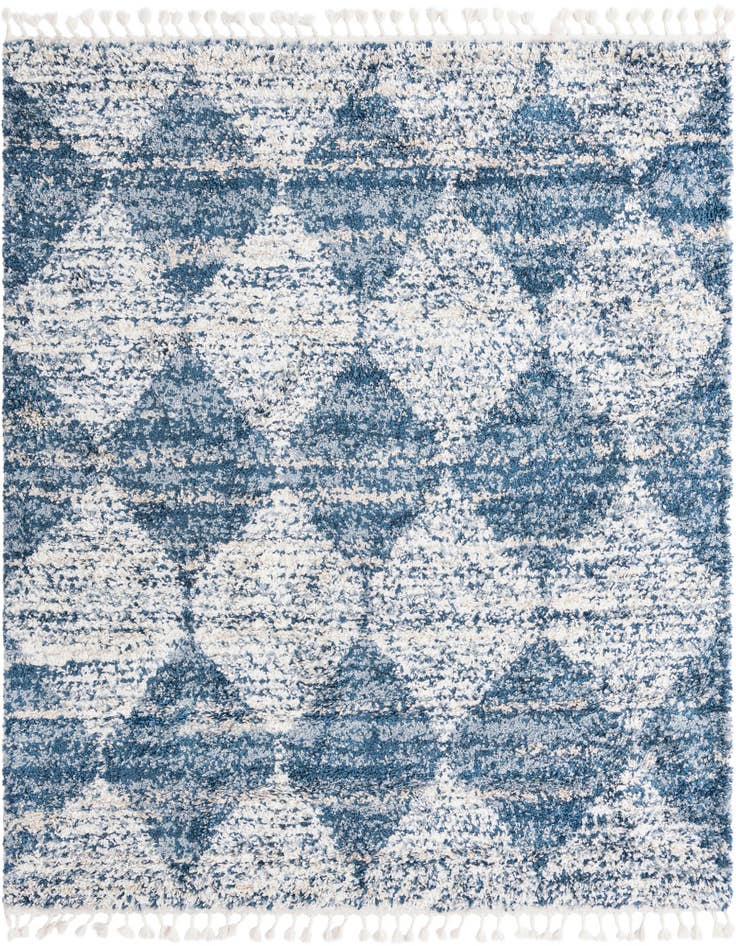 Detail image of 7' 10 x 7' 10 Serenity Shag Square Rug