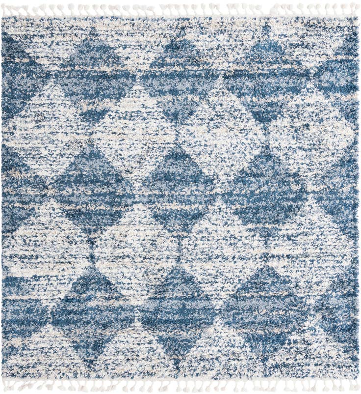Detail image of 7' 10 x 7' 10 Serenity Shag Square Rug