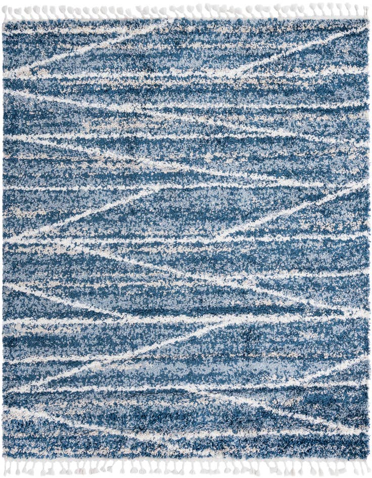 Detail image of 7' 10 x 7' 10 Serenity Shag Square Rug