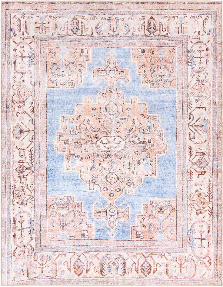 Detail image of 7' 6 x 7' 6 Washable Timeless Square Rug