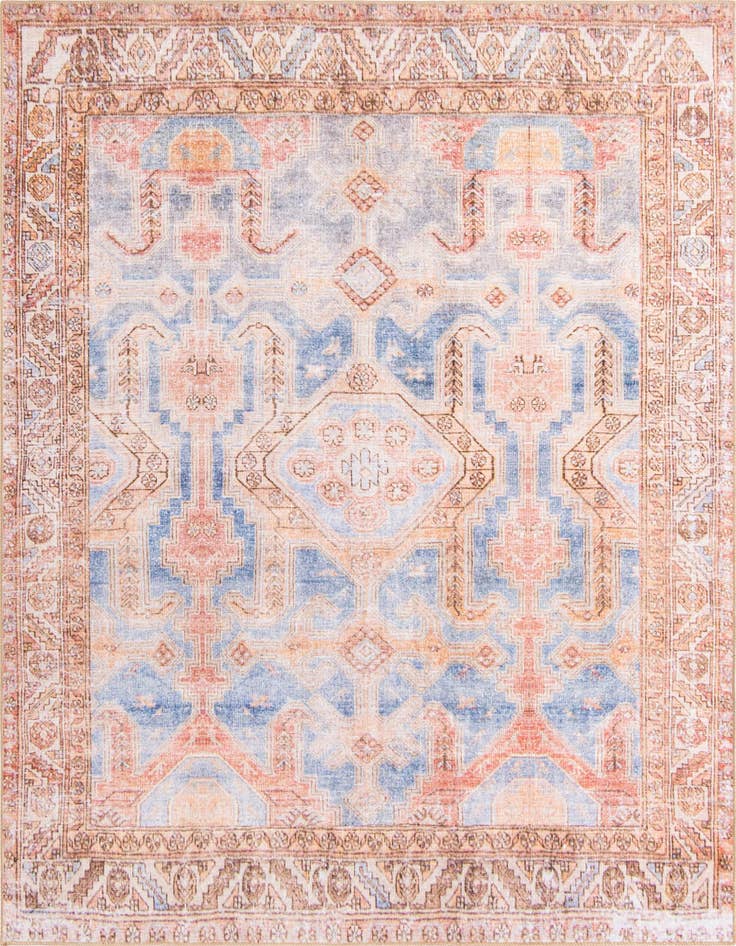 Detail image of 7' 6 x 7' 6 Washable Timeless Square Rug