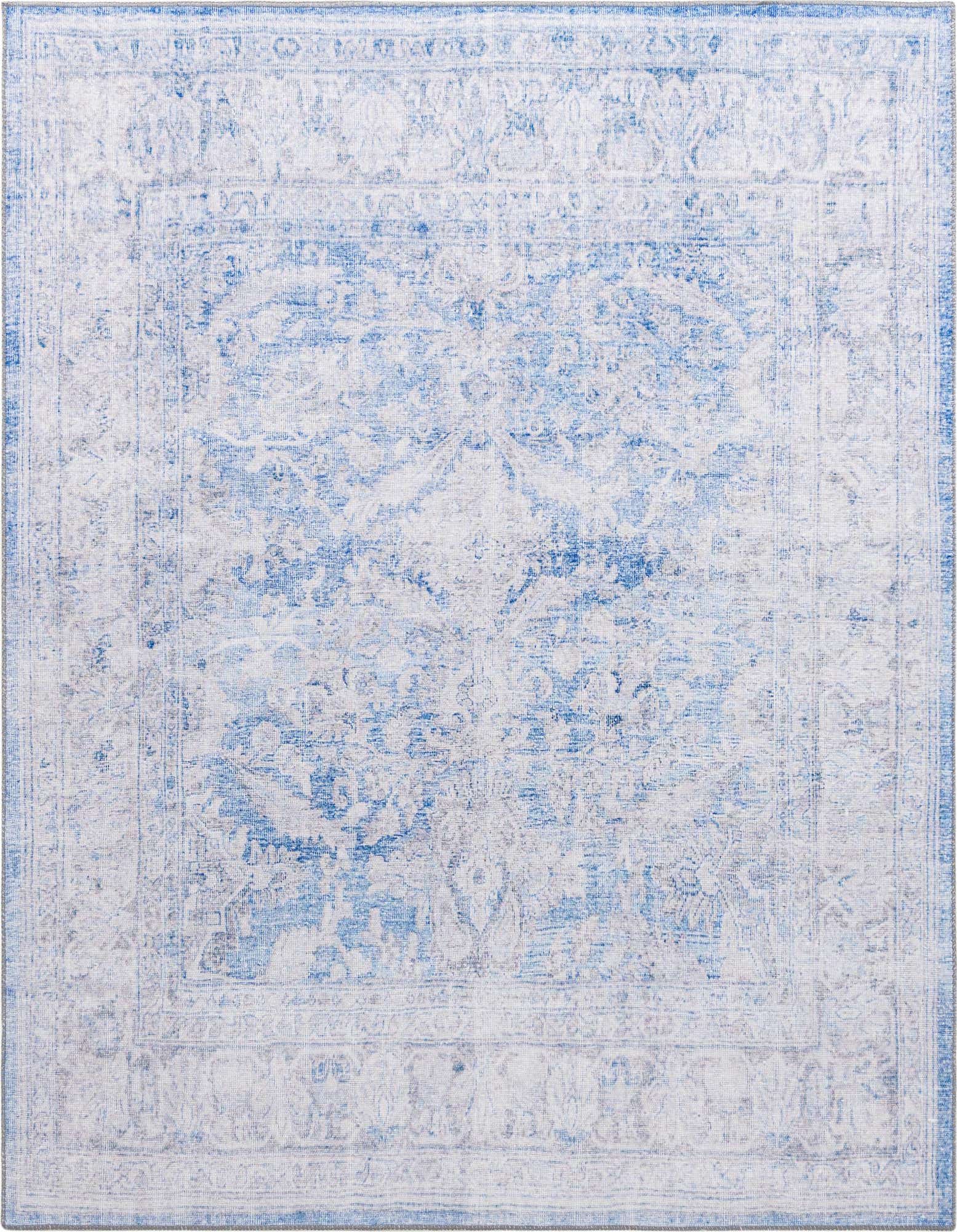 7' 6 x 7' 6 Washable Timeless Square Rug