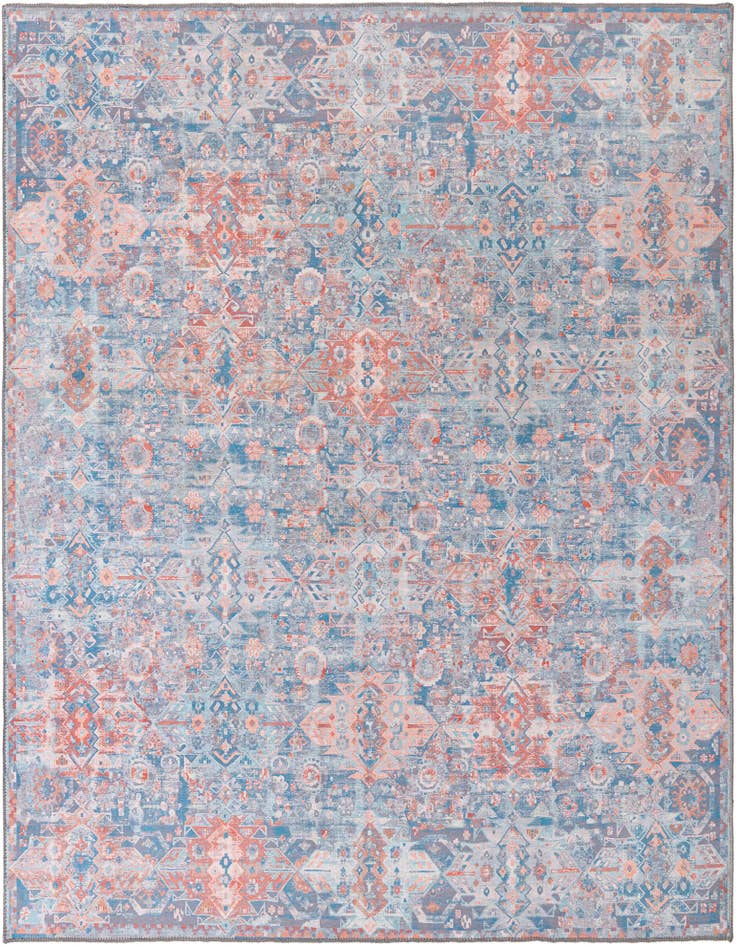 Detail image of 7' 7 x 7' 7 Washable Timeless Square Rug