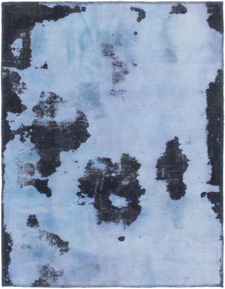 Detail image of 3' 7 x 4' 3 Hand Knotted Ultra Vintage Persian Wool Square Rug