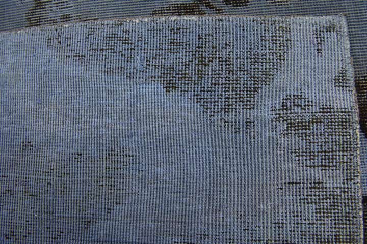 9' 2 x 9' 3 Hand Knotted Ultra Vintage Persian Wool Square Rug