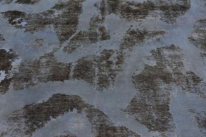 9' 2 x 9' 3 Hand Knotted Ultra Vintage Persian Wool Square Rug