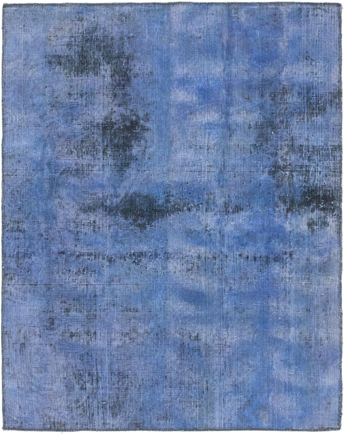 3' 6 x 4' 5 Hand Knotted Ultra Vintage Persian Wool Square Rug
