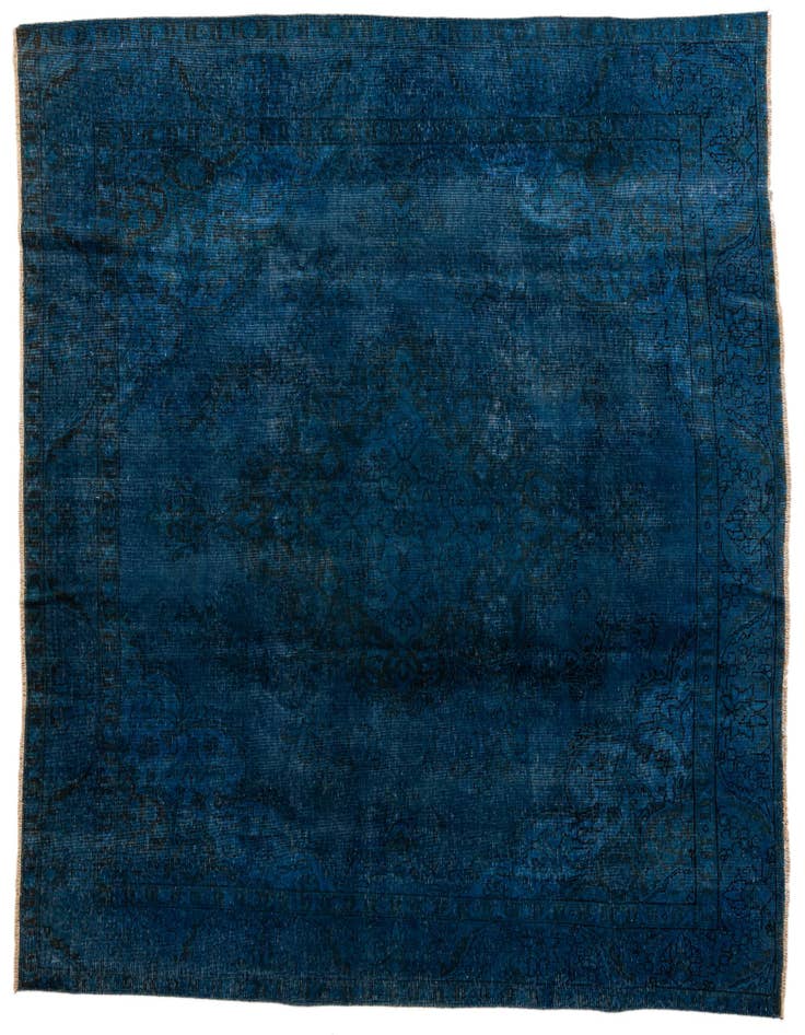 Detail image of 9' 4 x 9' 6 Hand Knotted Ultra Vintage Persian Wool Square Rug