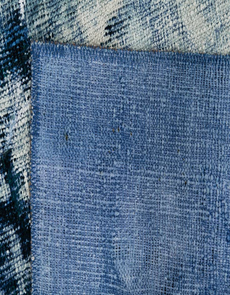 Detail image of 4' 8 x 5' 2  Hand Knotted Ultra Vintage Persian Wool Square Rug