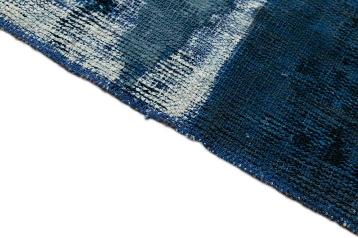 Detail image of 4' 8 x 5' 2 Hand Knotted Ultra Vintage Persian Wool Square Rug