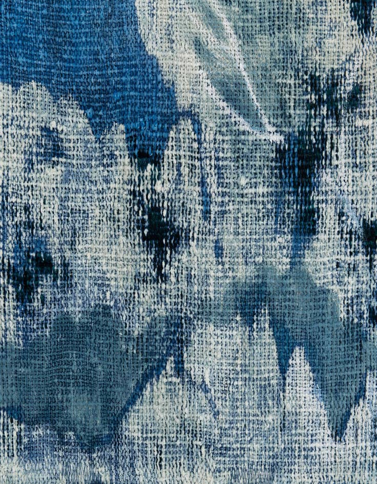 Detail image of 4' 8 x 5' 2  Hand Knotted Ultra Vintage Persian Wool Square Rug