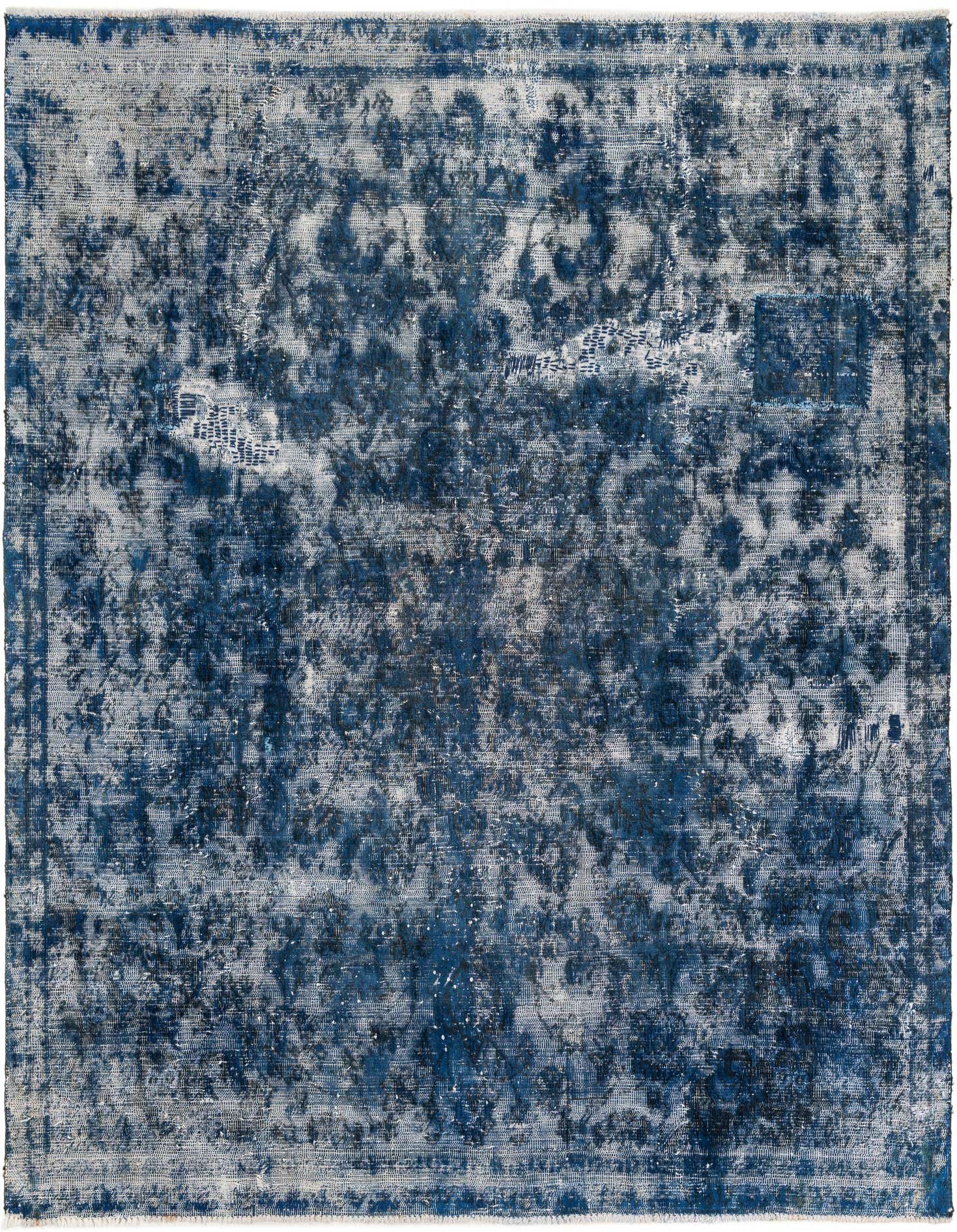 Primary image 7' 2 x 7' 7  Hand Knotted Ultra Vintage Persian Wool Square Rug