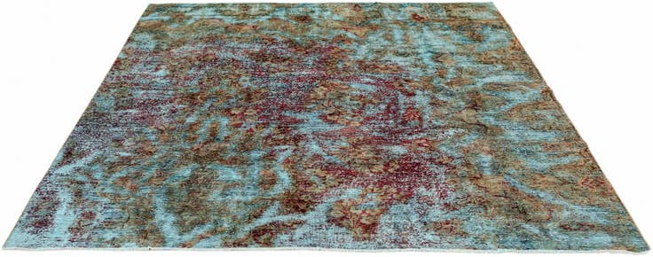 Detail image of 6' 7 x 7' 5 Vintage Royal Wool Square Rug