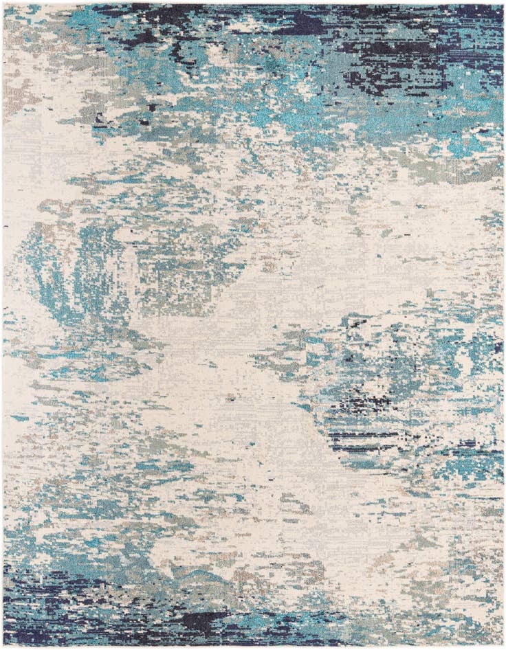 Detail image of 7' 10 x 7' 10 Washable Vivid Square Rug