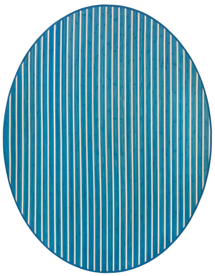 Detail image of 7' x 7' Bamboo Round Rug