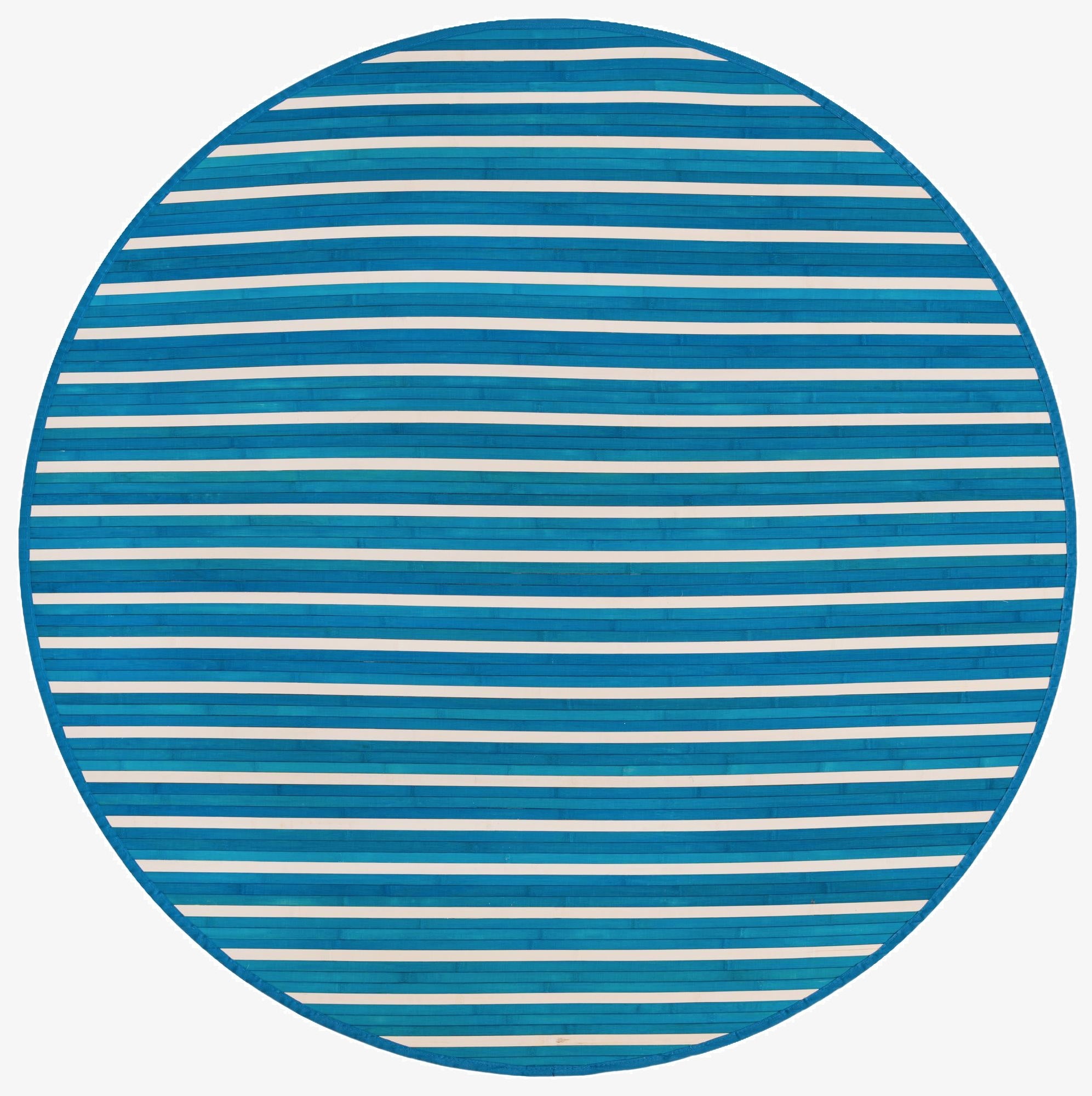 5' 3 x 5' 3 Bamboo Round Rug